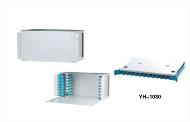 Cina Cold Rolled Steel Odf Fiber Optic Patch Panel, Frame Distribusi Optik YH1020 pabrik