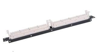 Monitoring Room Patch Panel Patch tahan lama ABS Cord Kuningan Dan Bahan Logam YH4011