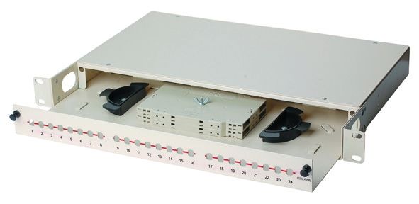 Fleksibel Ukuran Panel Fiber Optic Patch Multimode / Mode Tunggal Sampel Gratis YH1004
