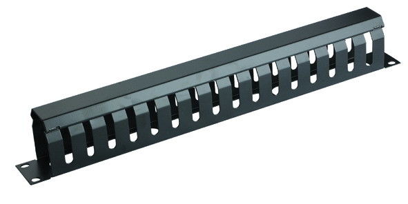 Performa tinggi 1U Rack Mount Kabel Manajemen, Amp Kabel Manajemen Dengan Tutup YH4040