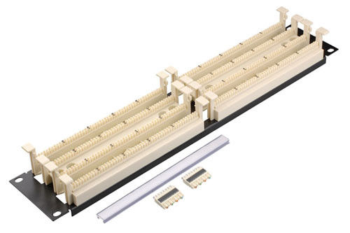 Professional Patch Panel Patch Cord Cold Rolled Steel Plate / bahan paduan YH4016