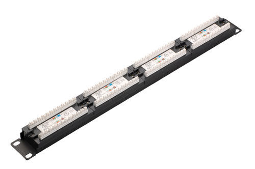 Monitoring Room Patch Panel Patch tahan lama ABS Cord Kuningan Dan Bahan Logam YH4011