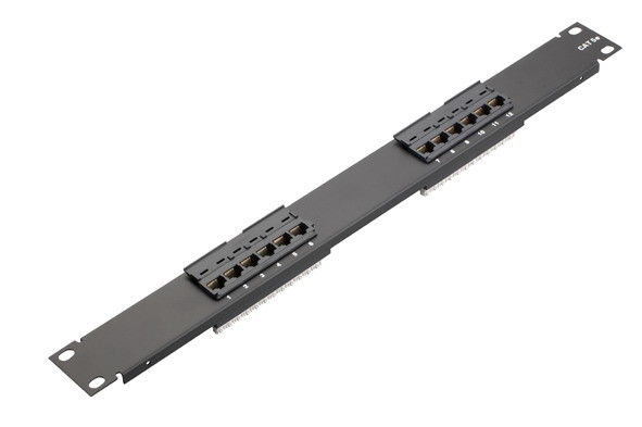 Bantalan Rail Domestik Patch Panel / 24 Port Rj45 Patch Panel Lemes Dan Fleksibel Tarik YH4007