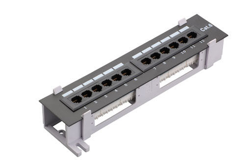 Panel patch tahan hujan Patch Cord Putih Dan Hitam Warna Fleksibel ukuran YH4019