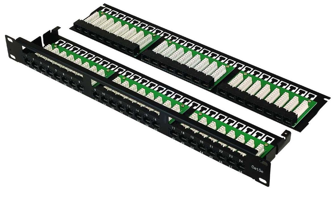 Rain Proof Plastik tahan lama Panel Patch Patch Cord Dengan Ukuran Fleksibel YH4007