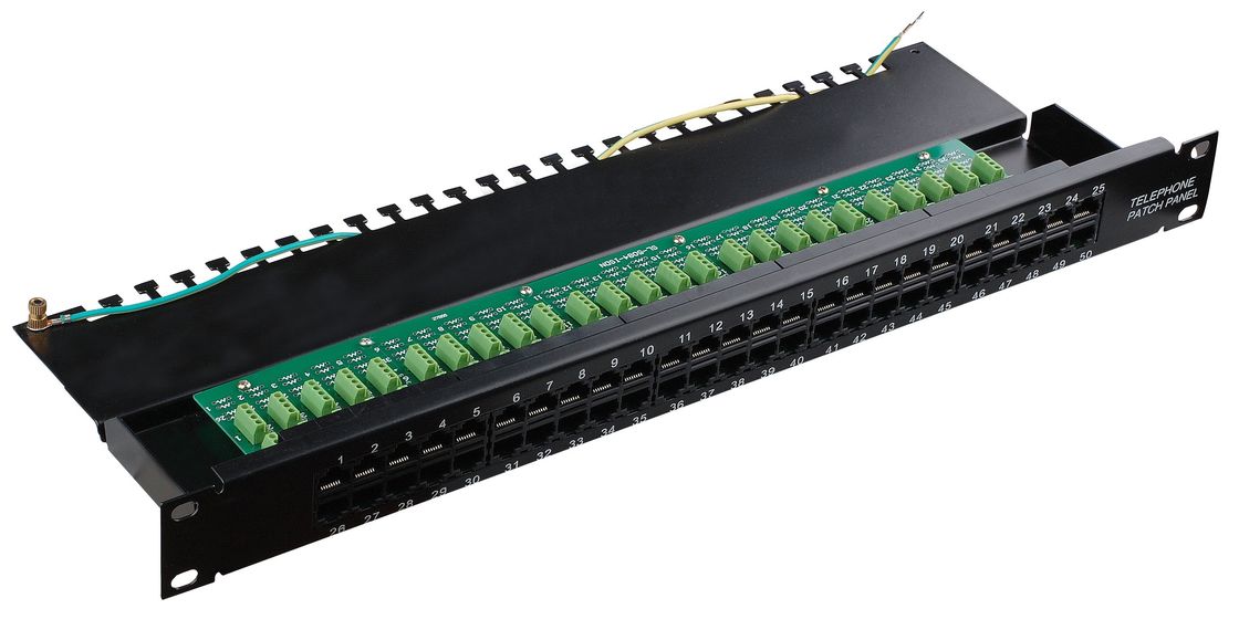 Patch Panel Patch Cord untuk Internet dan Telekomunikasi Proyek Komersial YH00