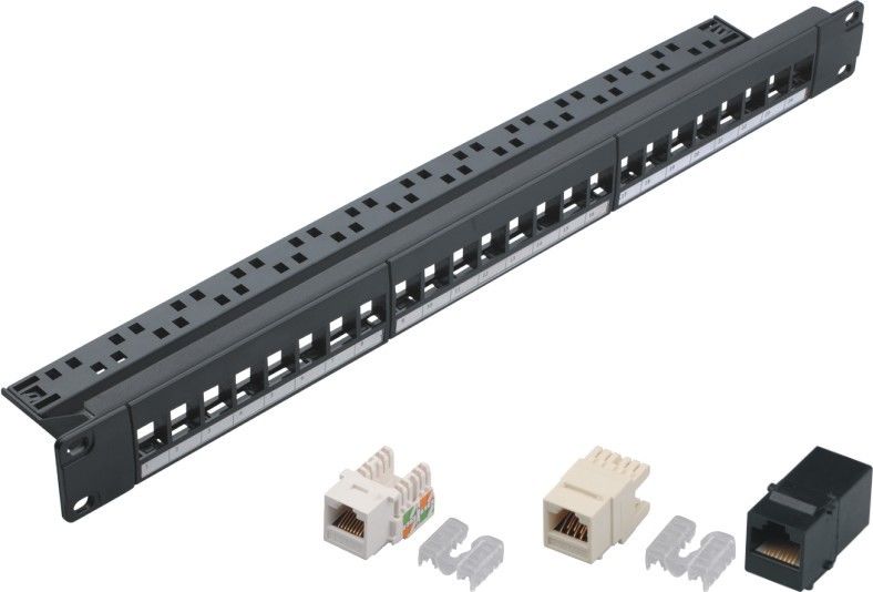 Patch Panel Patch Cord untuk Internet dan Telekomunikasi Proyek Komersial YH00