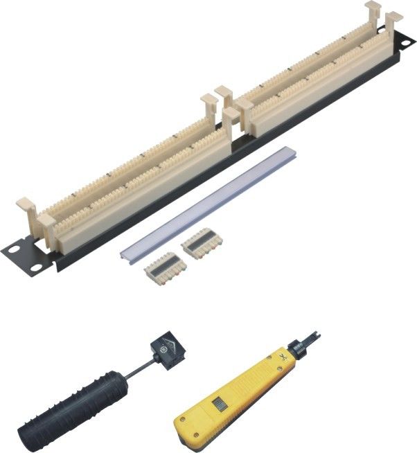 Patch Panel Patch Cord untuk Internet dan Telekomunikasi Proyek Komersial YH00