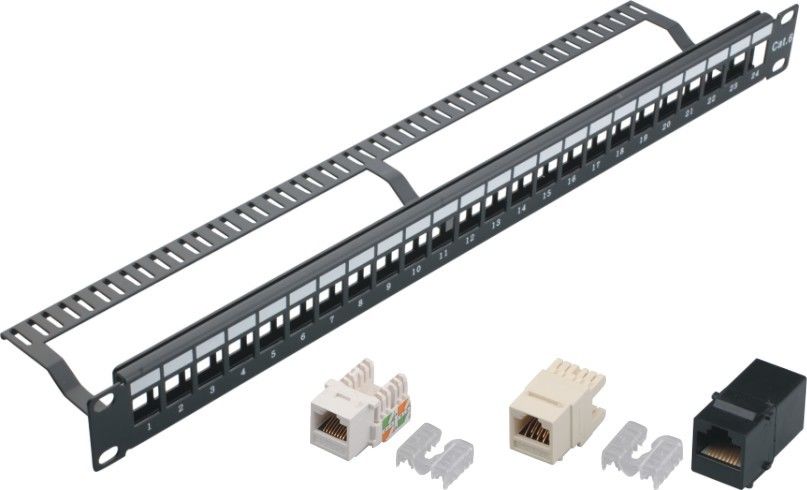 Patch Panel Patch Cord untuk Internet dan Telekomunikasi Proyek Komersial YH00