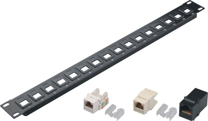 Patch Panel Patch Cord untuk Internet dan Telekomunikasi Proyek Komersial YH00