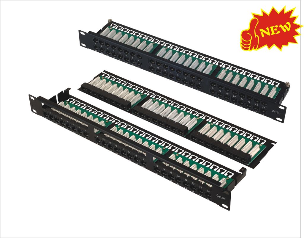 Multi Color Rack Para Patch Panel tahan hujan dengan desain fleksibel YH4011