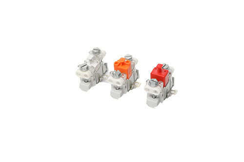 Telecom Drop Wire Subscriber Connector Cukup Clamping pada Guide Rail Inside Distribution Box