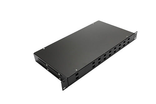 Monitoring Center Network Patch Panel / Shielded Patch Panel Bahan paduan tahan lama YH4019