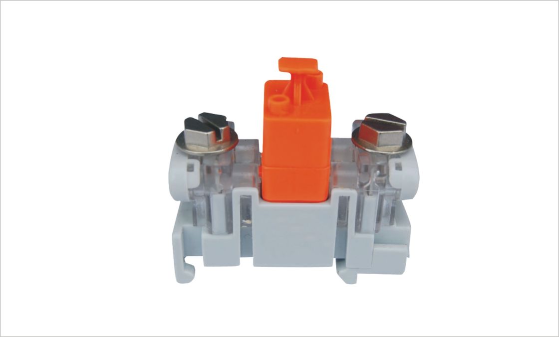 Telecom Drop Wire Subscriber Connector Cukup Clamping pada Guide Rail Inside Distribution Box