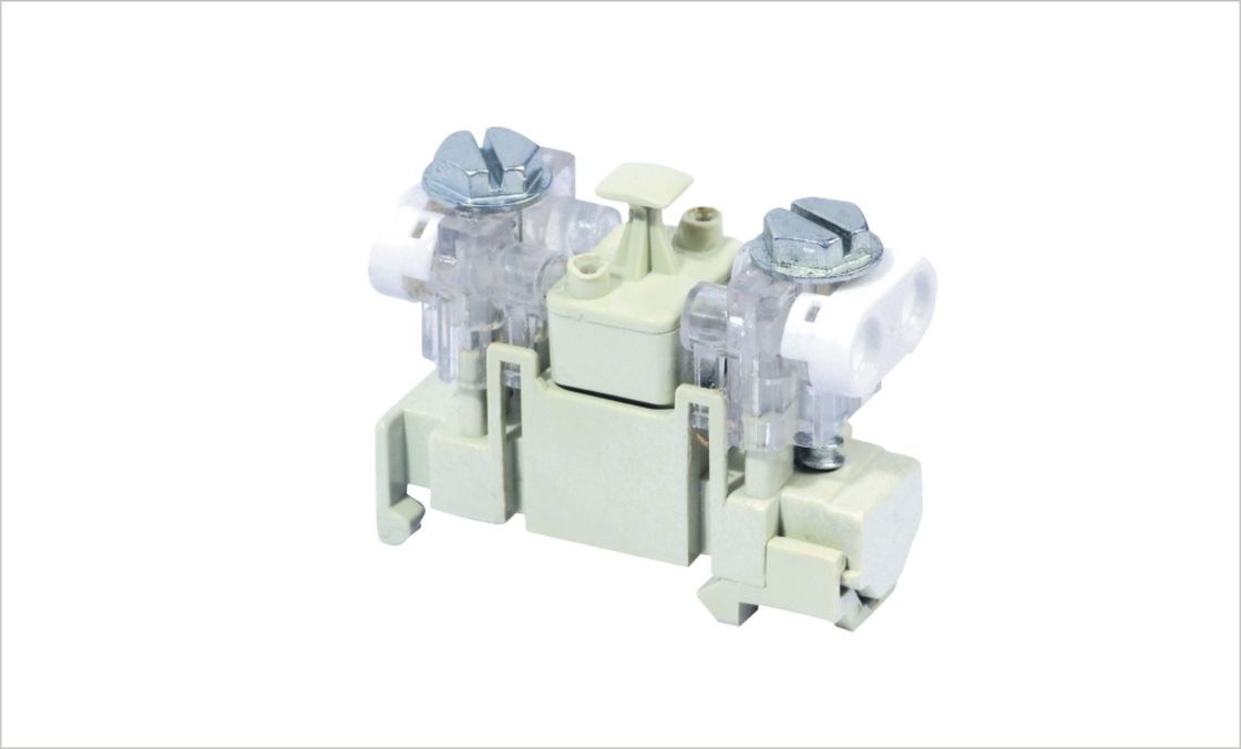 Telecom Drop Wire Subscriber Connector Cukup Clamping pada Guide Rail Inside Distribution Box