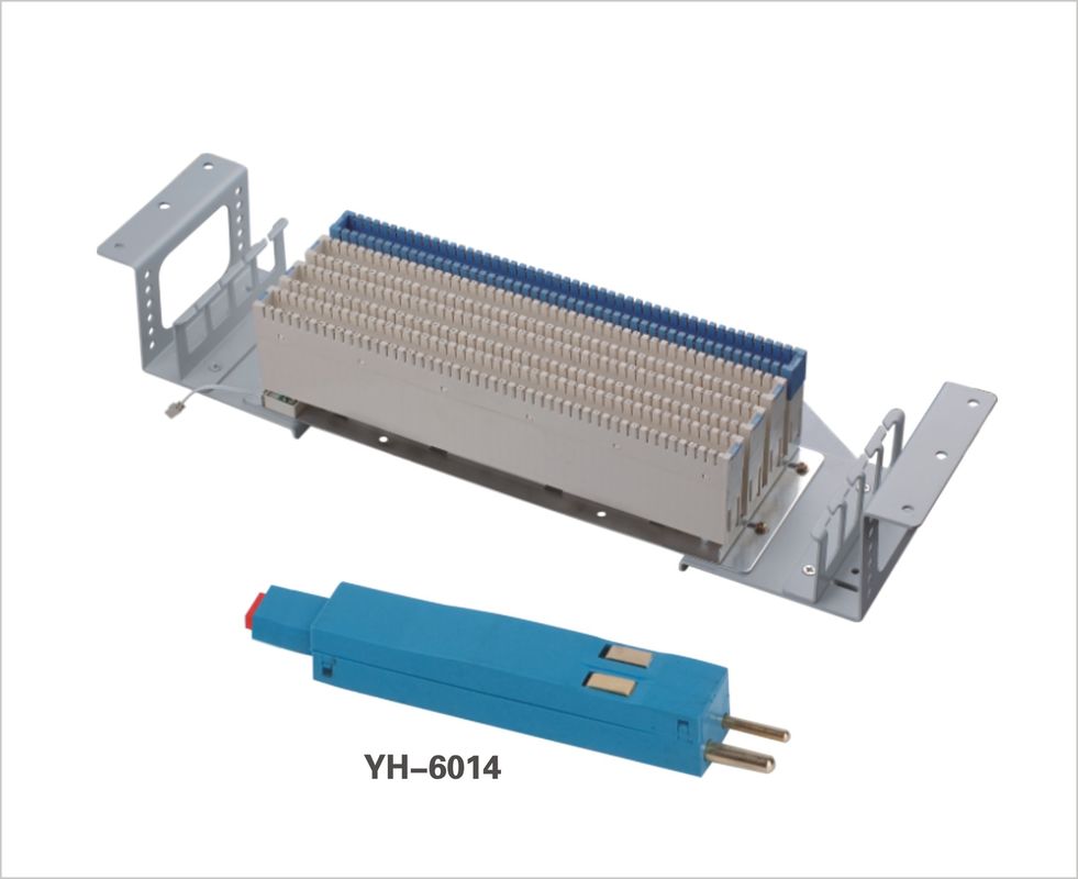 Huawei Type MDF Terminal Blok Pelindung Unit Anti - Membakar ABS / PBT Bahan YH6014