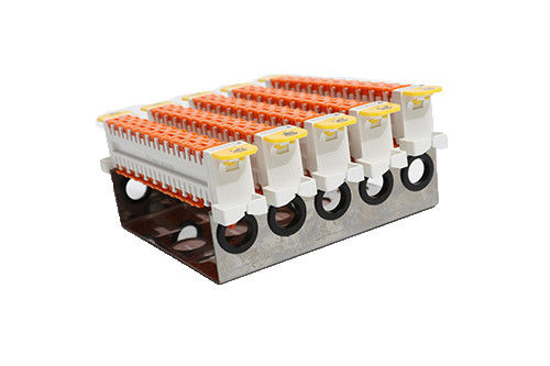 50 Pair Blok 2810 IDC Koneksi Modul 3 M Sistem Sambung Cepat Cat5 QCS YH2810