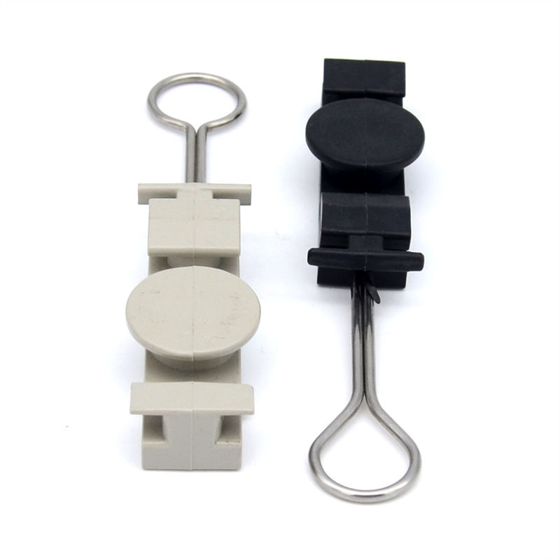 Aksesoris Fiber Optic Gantung Hardware Kabel Pas Untuk dukungan Mandiri kabel FTTH Outdoor Wire Anchor YH1049